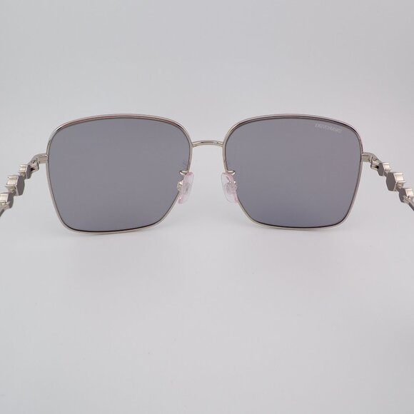 Swarovski Triple Crystal Accent Mirror Square Shades, Lux Summer Sparkle SK0379 main image 11